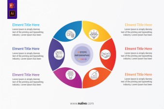 Circle Connection Business Process Slides For PowerPoint