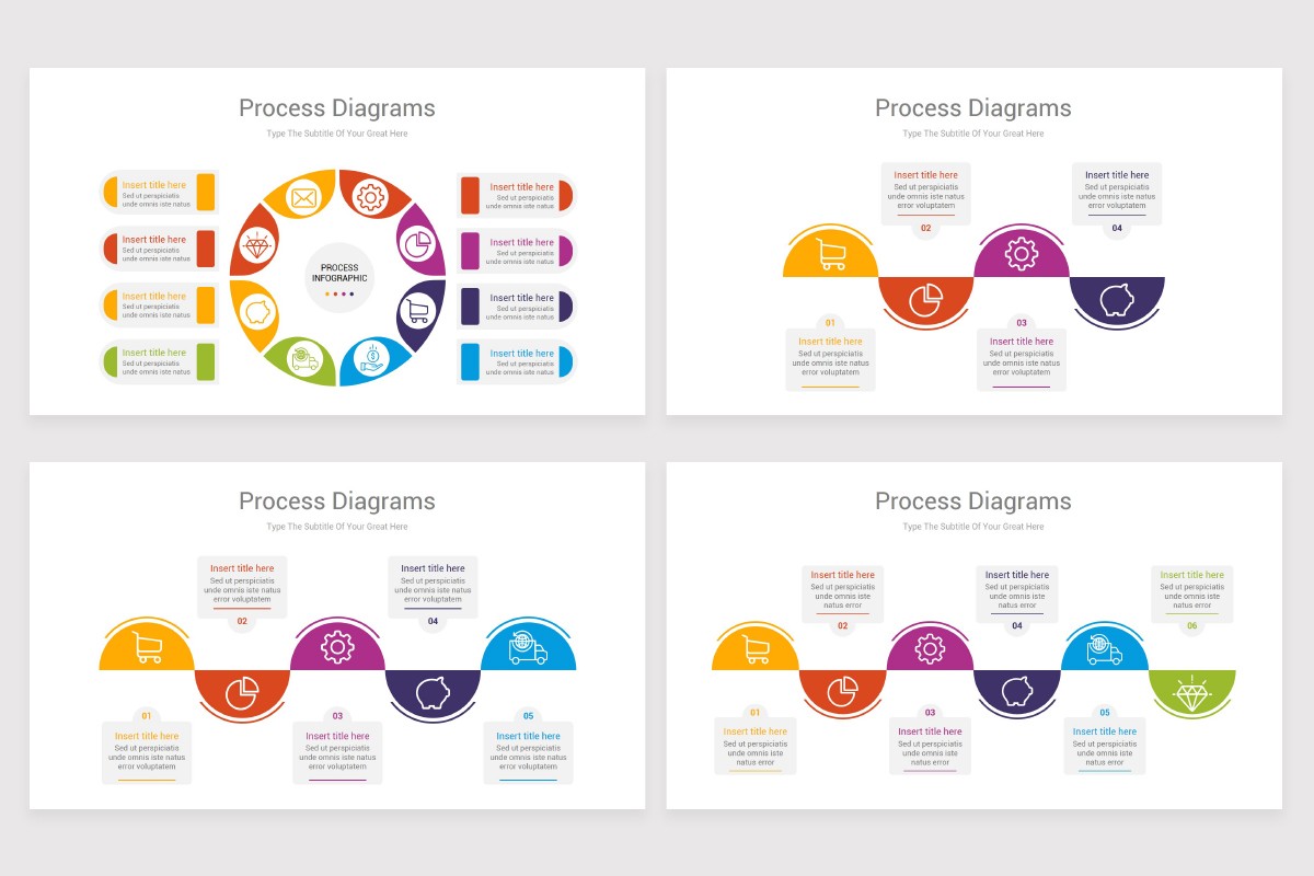 Process Flow Diagram Keynote Template Nulivo Market