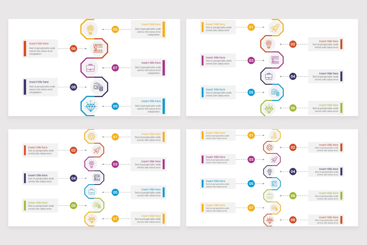 Process Flow Diagram Keynote Template Nulivo Market