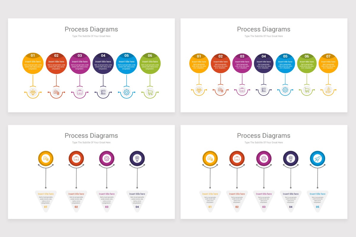 Process Flow Diagram Keynote Template Nulivo Market