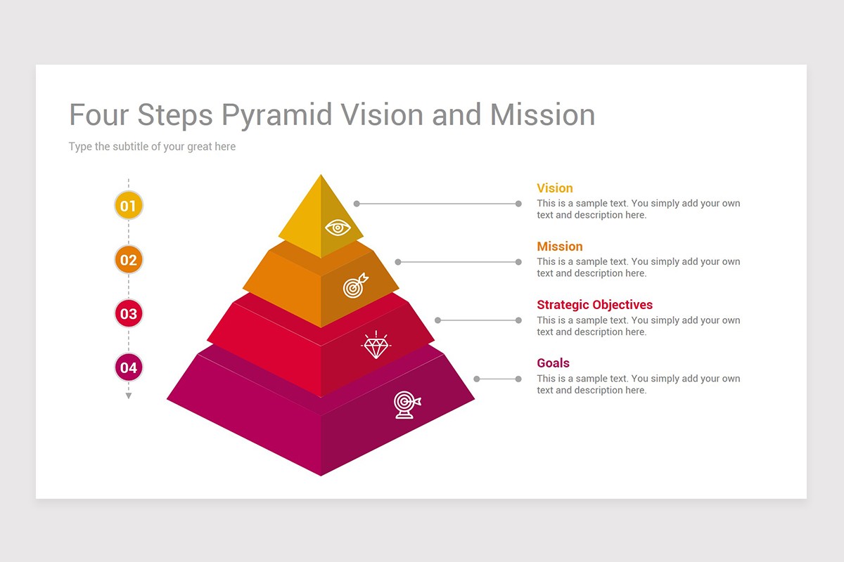 Vision and Mission Statements PowerPoint (PPT) Template | Nulivo Market