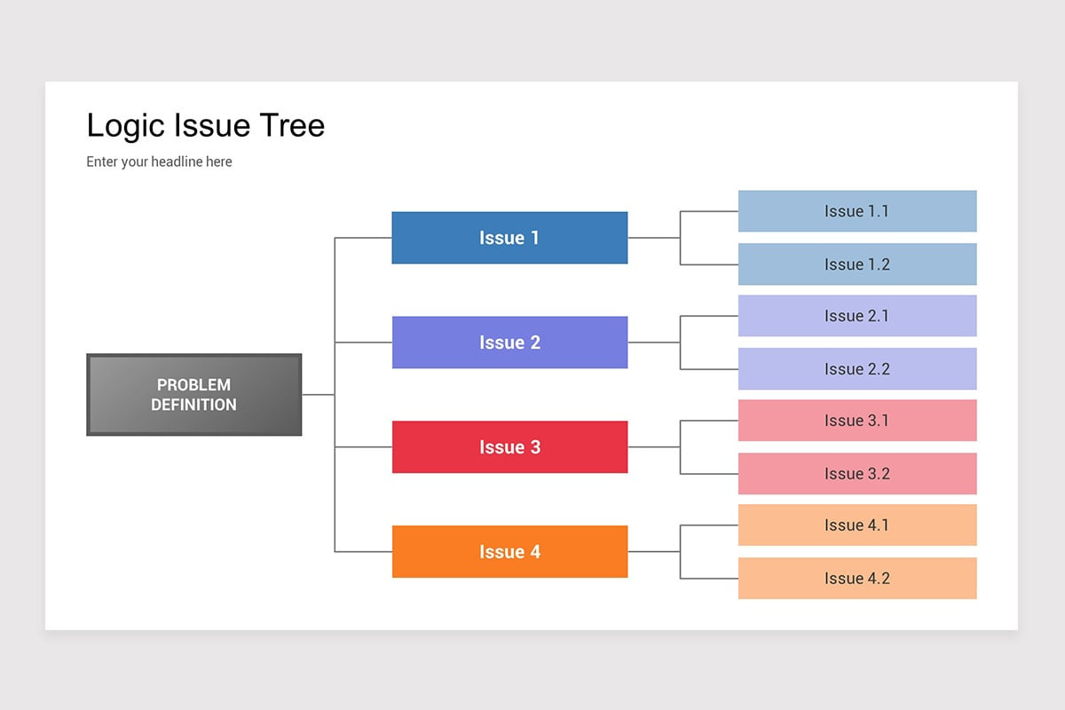 Problem Solving Frameworks PowerPoint Template | Nulivo Market
