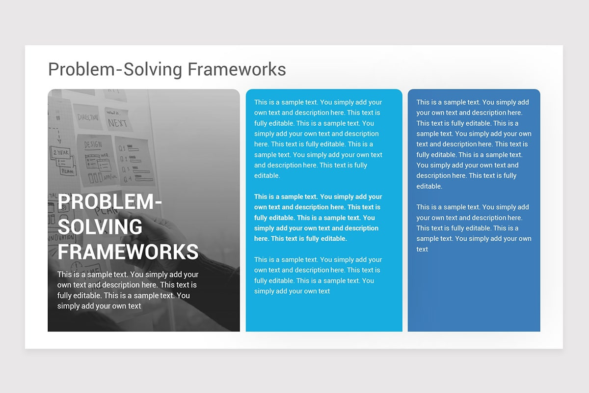 Problem Solving Frameworks Google Slides Template | Nulivo Market