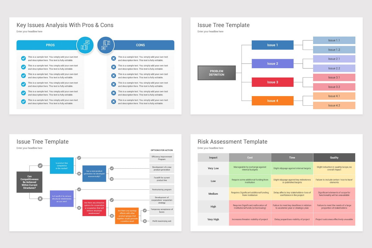 Business Case Study Google Slides Template Nulivo Market