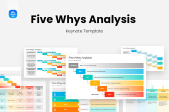 Five Whys Analysis Keynote Template | Nulivo Market
