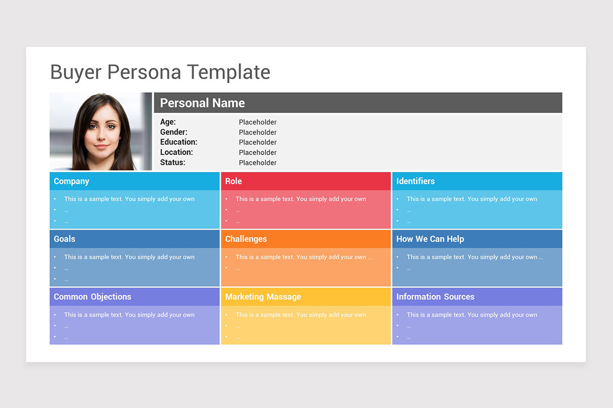 Buyer Personas Google Slides Template Nulivo Market