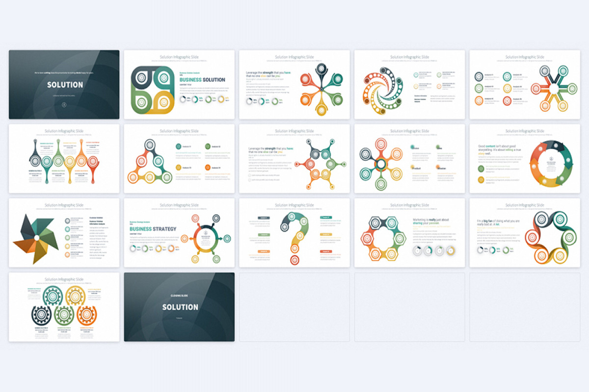 Solution - PowerPoint Infographics Slides