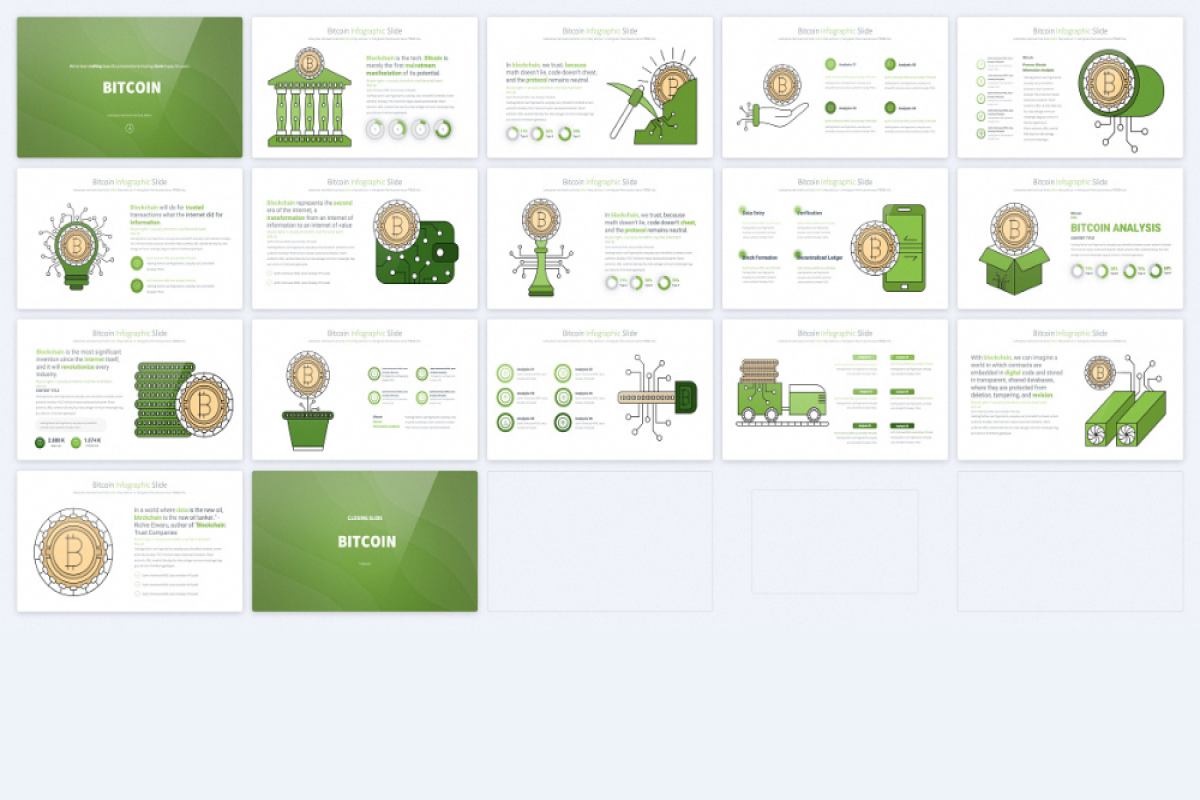 Bitcoin PowerPoint Infographics - Comprehensive Slides for Cryptocurrency  Enthusiasts & Financial Professionals | Nulivo Market
