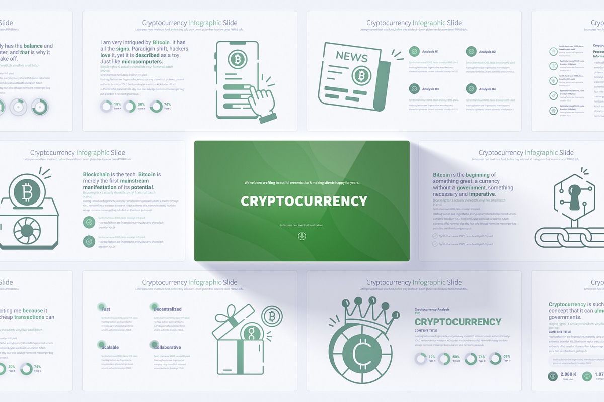 Comprehensive Cryptocurrency PowerPoint Template