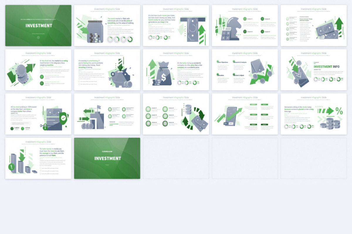 Professional Investment Keynote Slides