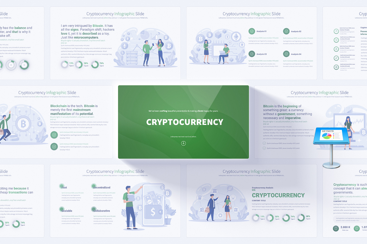 Cryptocurrency Keynote Template | Nulivo Market