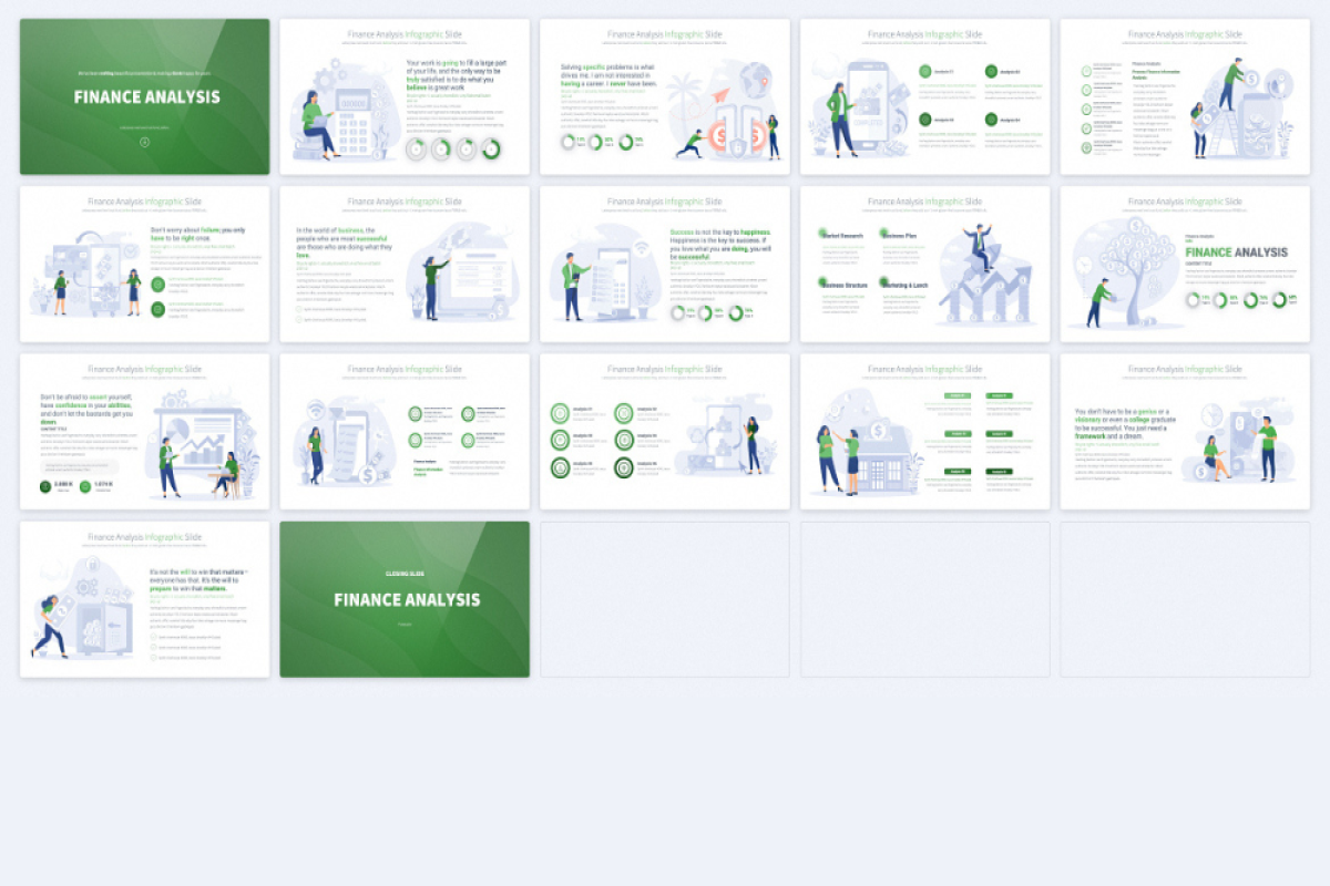 Finance Analysis Keynote Template