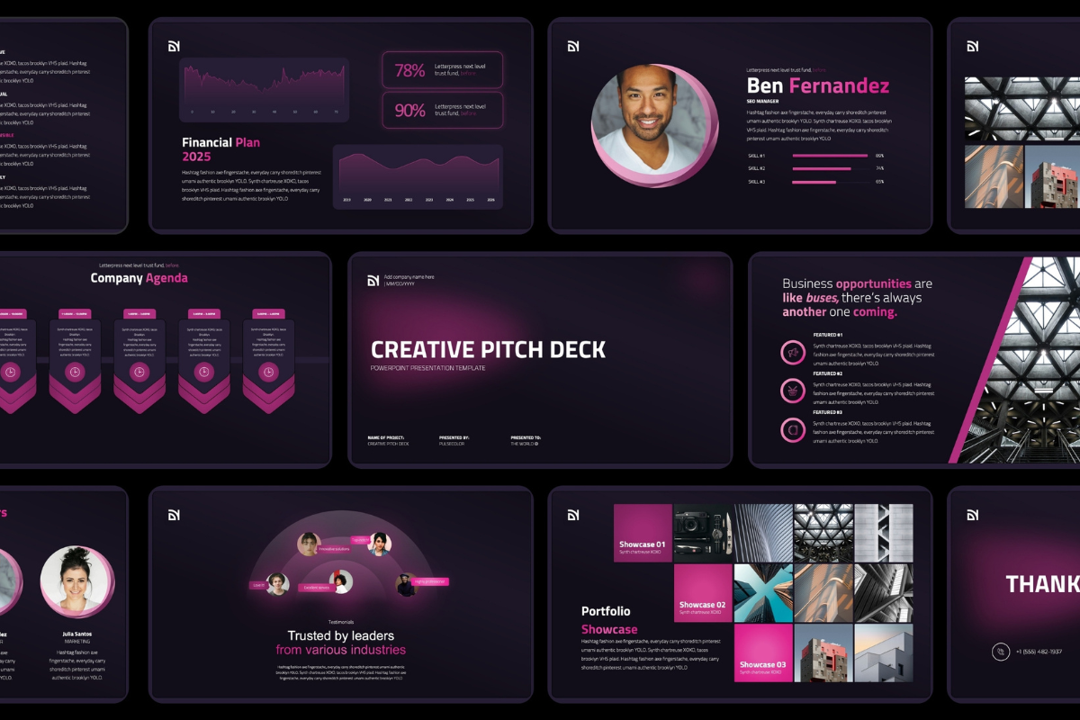 Creative Pitch Deck PowerPoint Presentation