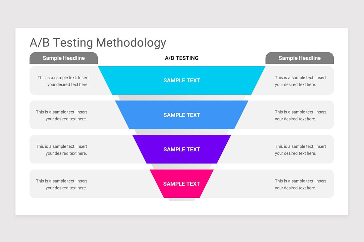 AB Testing Methodology Google Slides Template | Nulivo Market