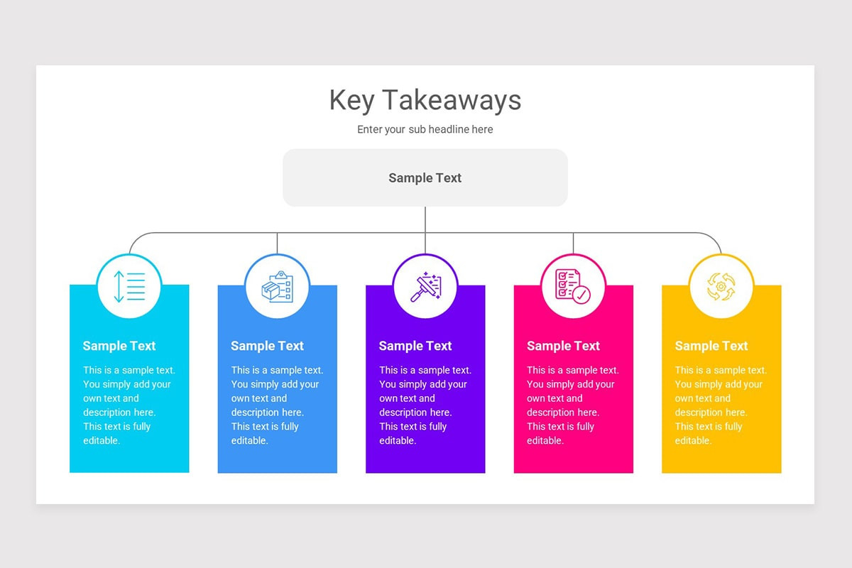 Key Takeaways PowerPoint Template | Nulivo Market