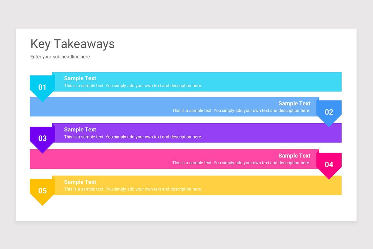 Key Takeaways Keynote Template | Nulivo Market
