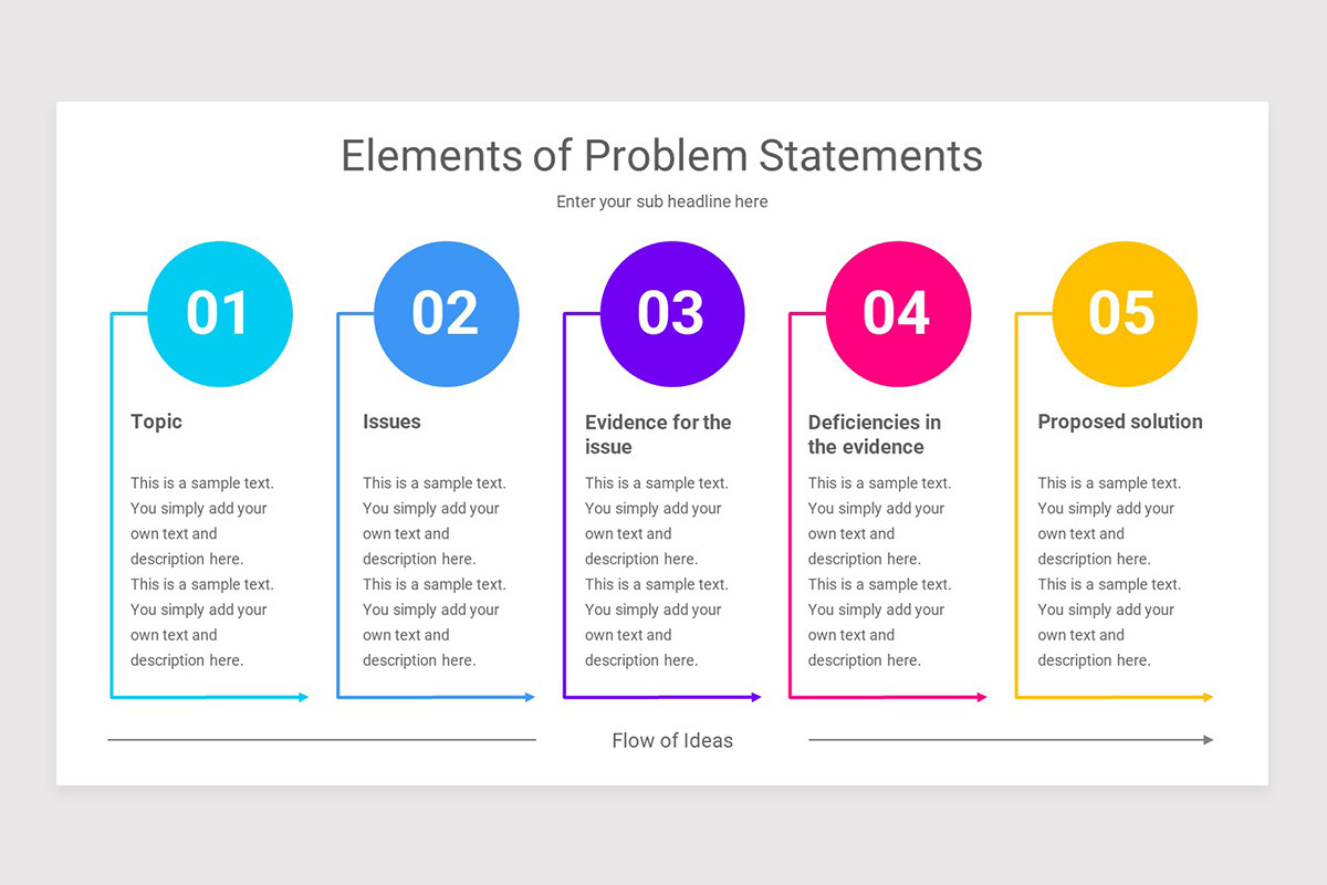 Problem Statement Template Powerpoint