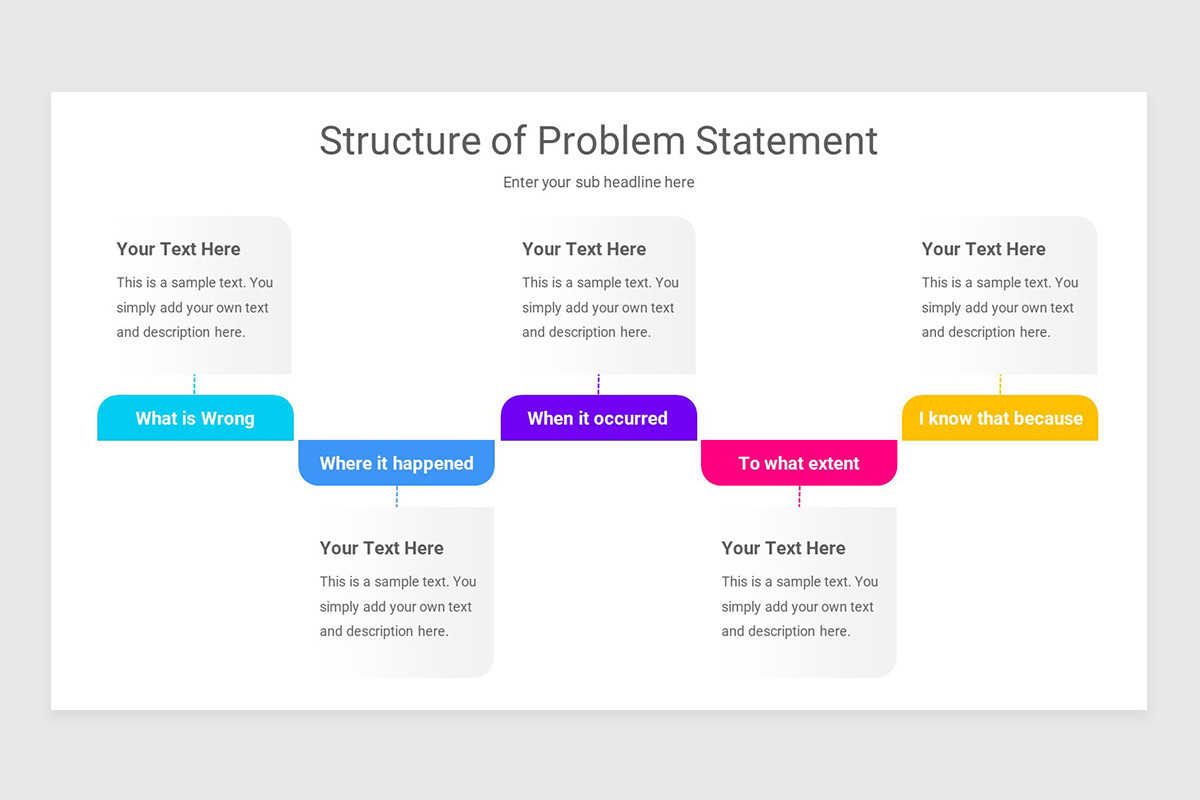 Problem Statement PowerPoint Template | Nulivo Market