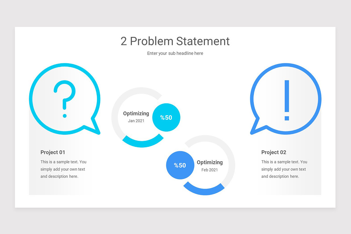Problem Statement Keynote Template | Nulivo Market