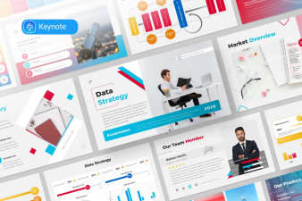 Data Strategy Keynote Presentation Template