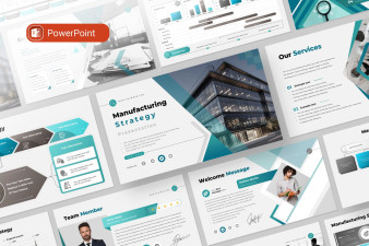 Manufacturing Strategy PowerPoint Presentation Template