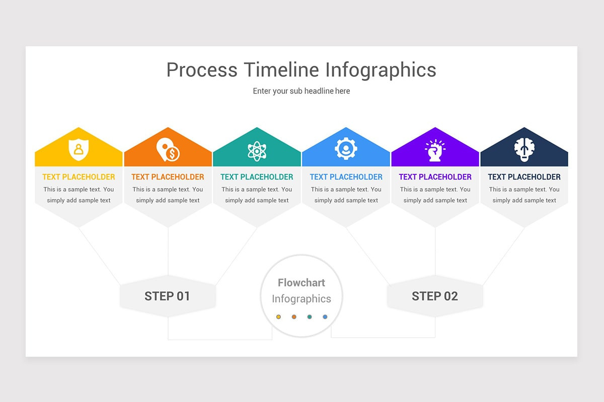 Timeline Process Infographic