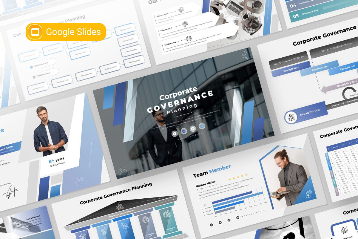 Corporate Governance Planning Google Slides Presentation Template ...