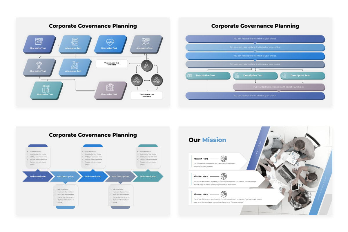 Corporate Governance Planning Google Slides Presentation Template