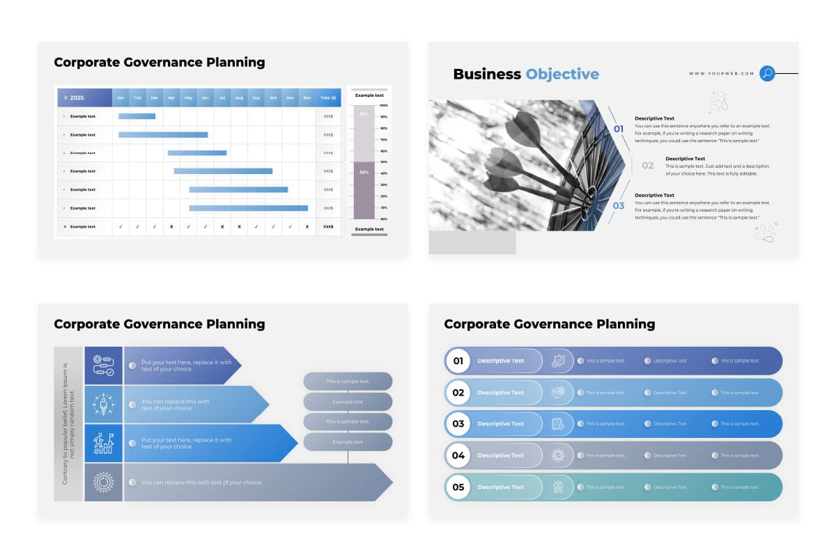 Corporate Governance Planning Google Slides Presentation Template