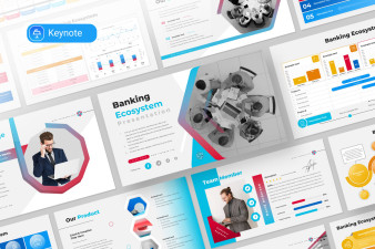 Banking Ecosystem Keynote Presentation Template