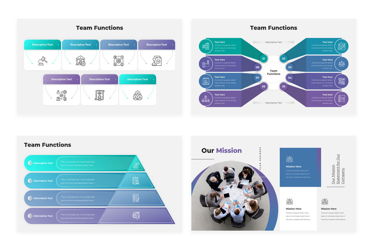 Team Function Introduction Team Functions PowerPoint Presentation Template | Nulivo Market