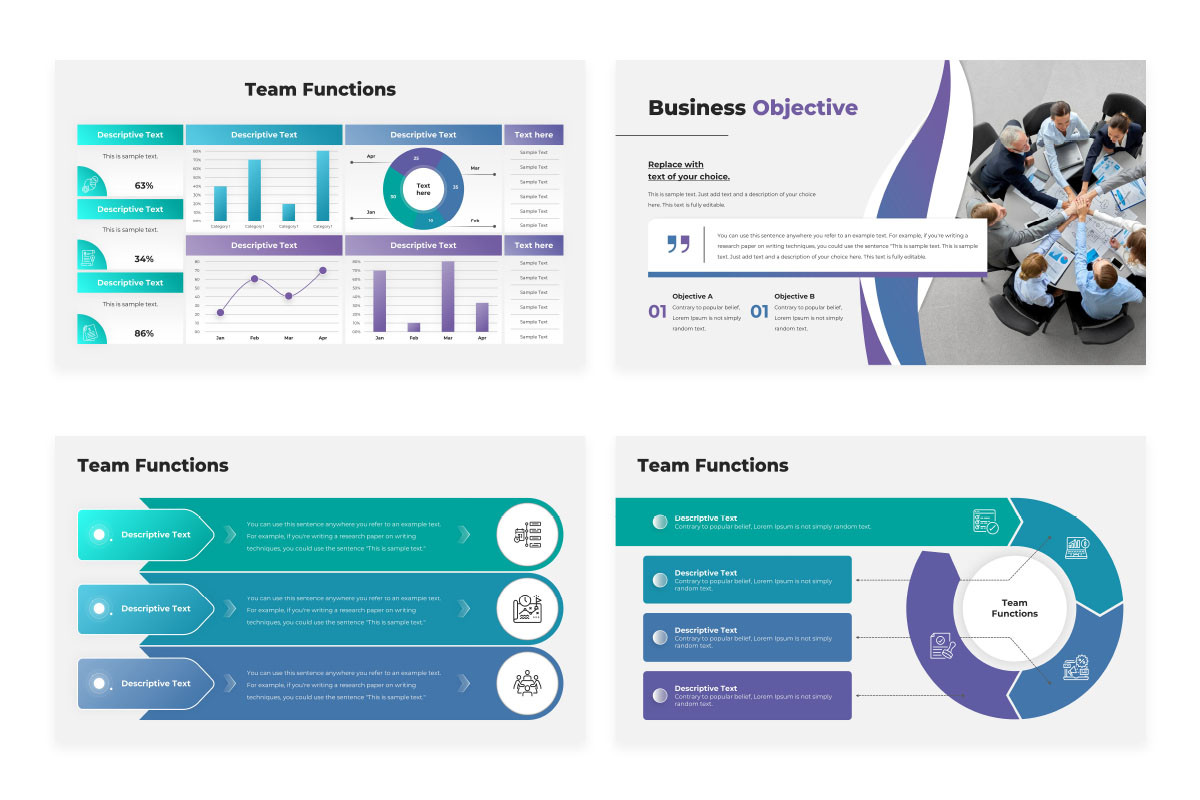 Team Functions PowerPoint Presentation Template | Nulivo Market