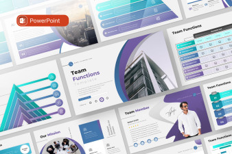 Team Functions PowerPoint Presentation Template