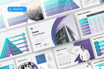Team Functions Keynote Presentation Template