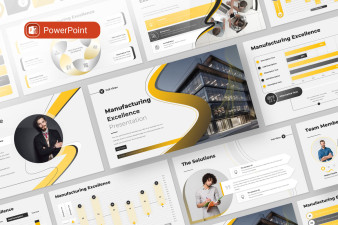Manufacturing Excellence PowerPoint Presentation Template