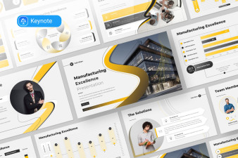 Manufacturing Excellence Keynote Presentation Template