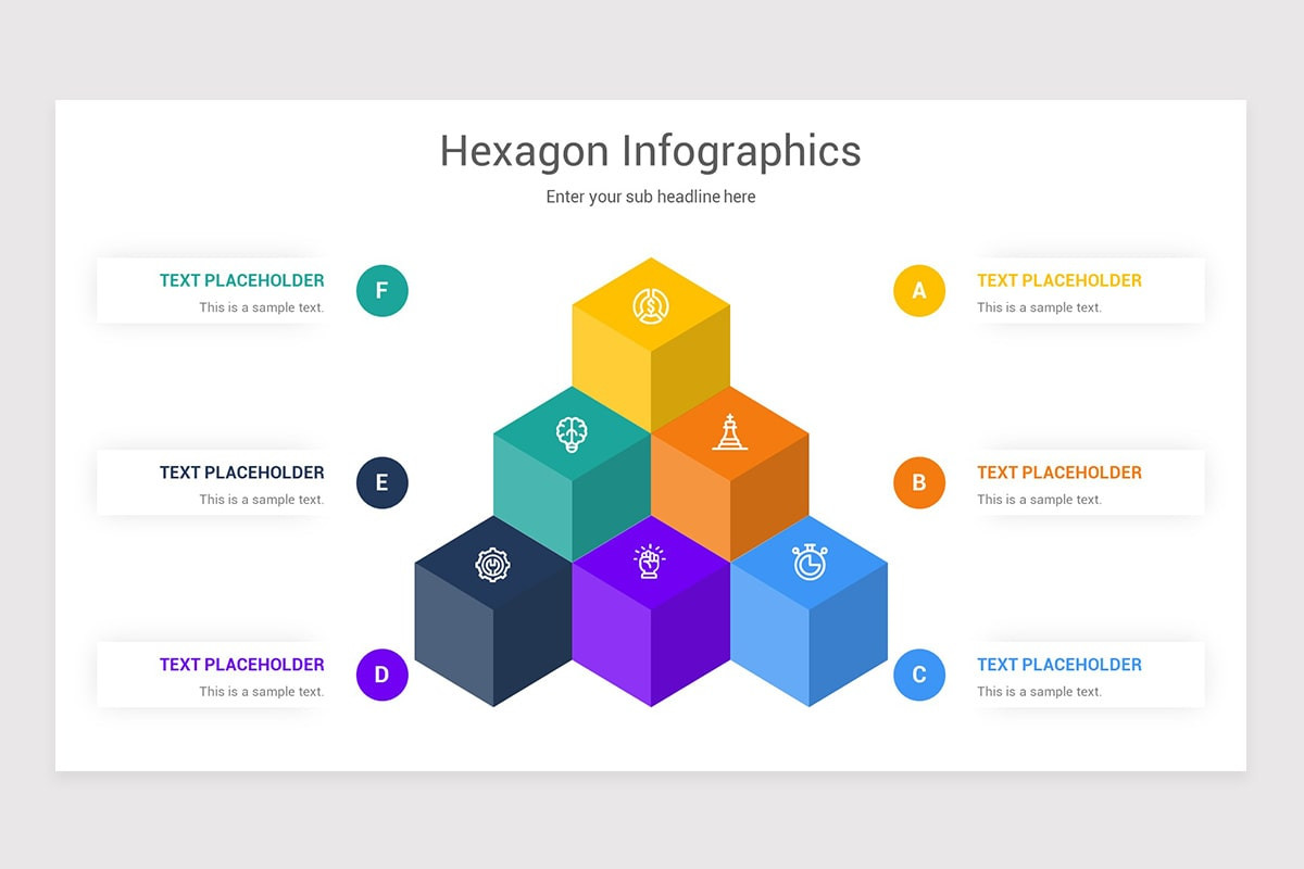 Hexagon Infographics PowerPoint Template | Nulivo Market