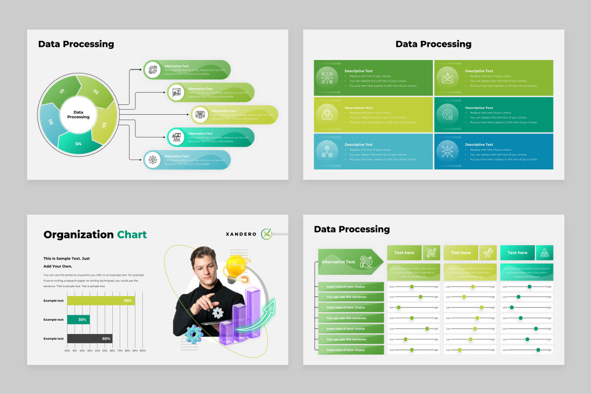 Program Presentation Datatemplate Data Processing Keynote Presentation Template | Nulivo Market
