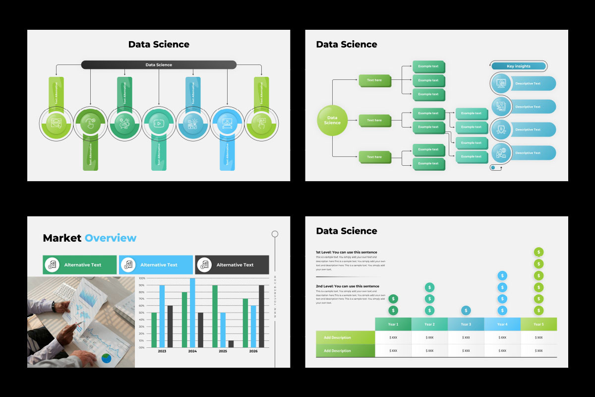 Data Science PowerPoint Presentation Template | Nulivo Market