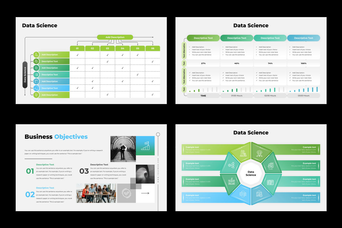 Data Science Keynote Presentation Template | Nulivo Market