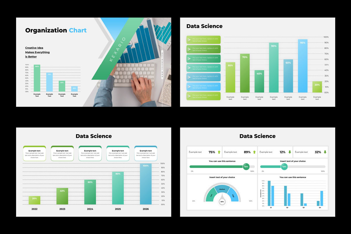 Data Science Keynote Presentation Template | Nulivo Market