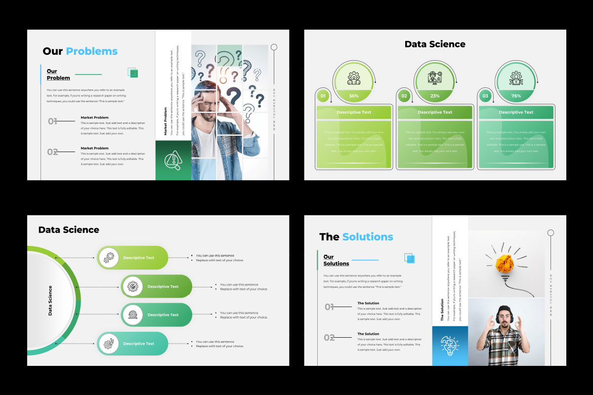 Data Science Keynote Presentation Template | Nulivo Market