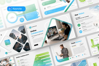 Online Collaboration Keynote Presentation Template