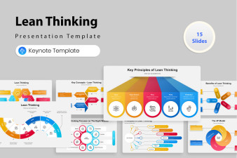 Lean Thinking Keynote Presentation Template