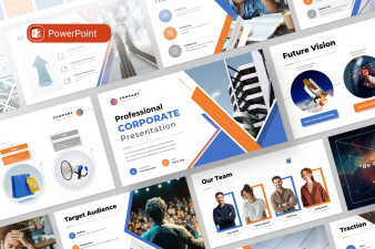 Professional Corporate PowerPoint Presentation Template