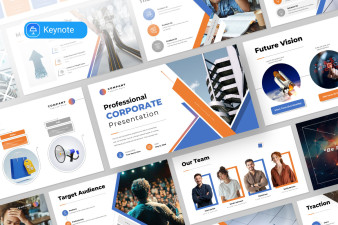 Professional Corporate Keynote Presentation Template