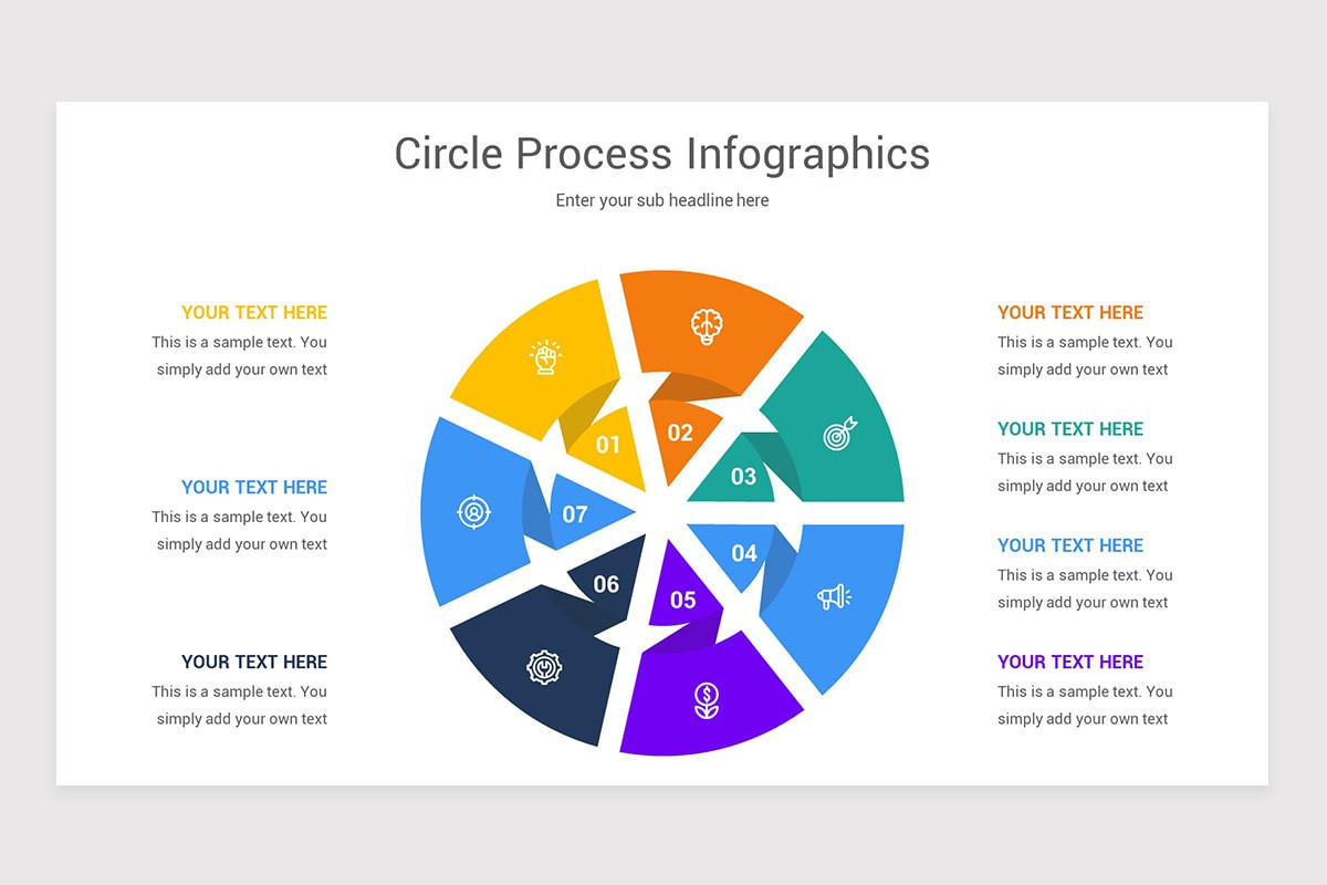 Circle Process.pdf Circle Process Infographics Keynote Template | Nulivo Market