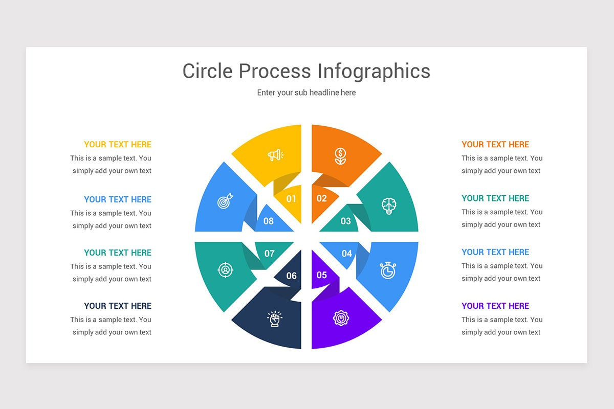 Circle Process.pdf Circle Process Infographics Keynote Template | Nulivo Market