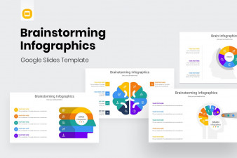 Brainstorming Infographics Google Slides Template