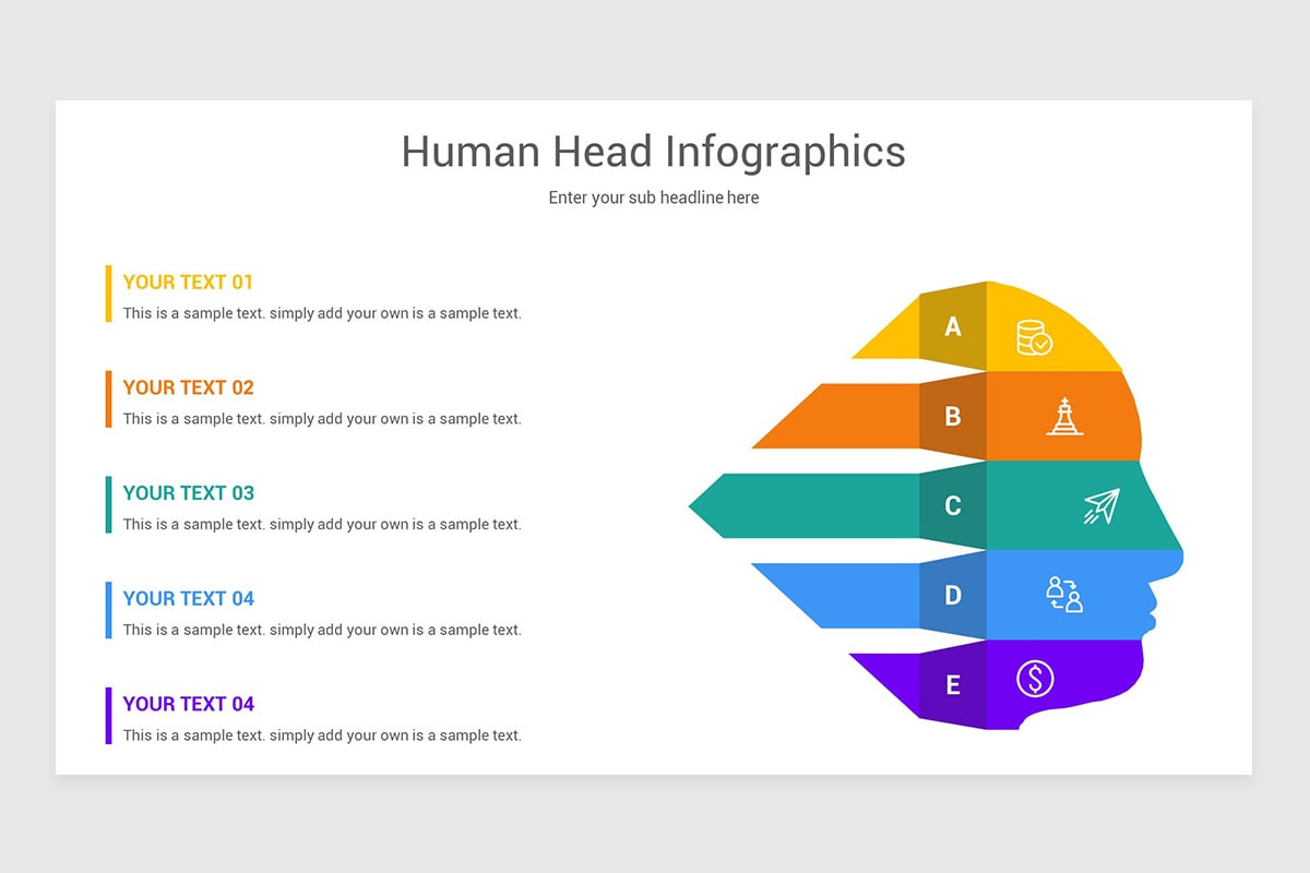Human Infographic Template